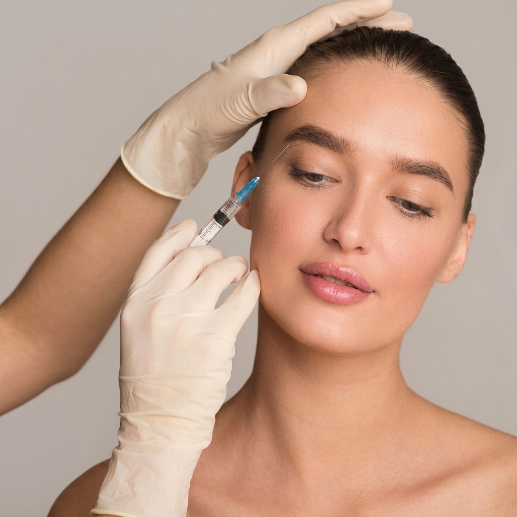 Professional aesthetic spot removal treatment