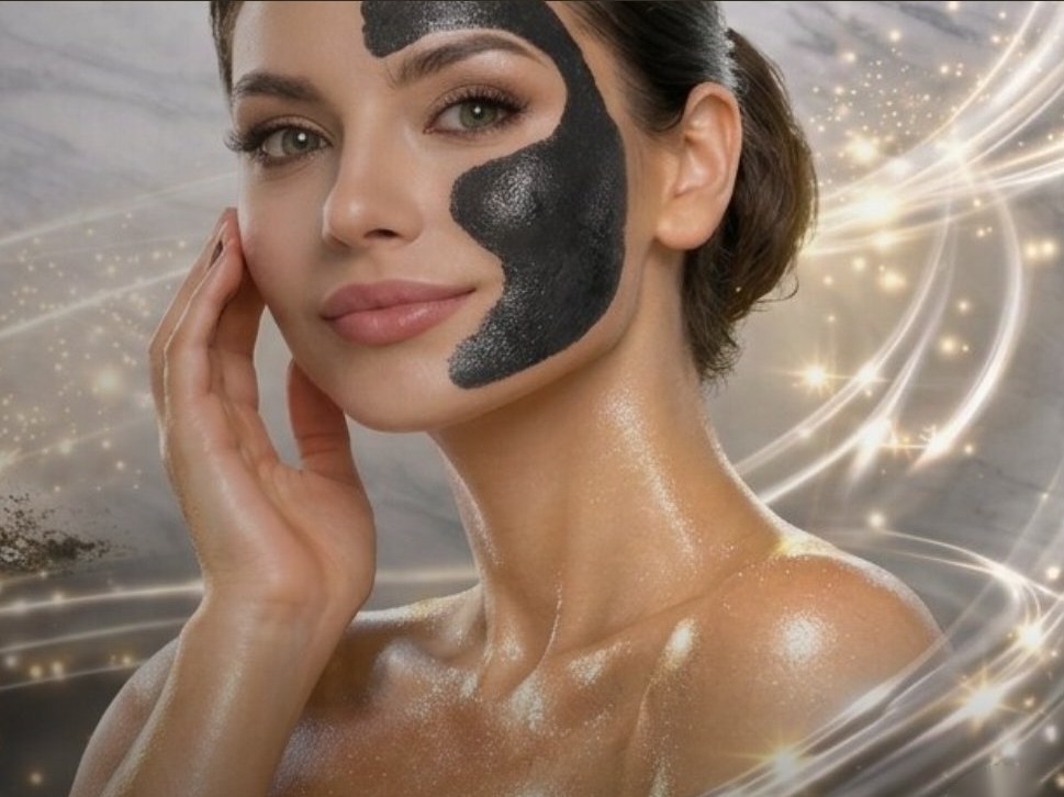 Charcoal mask treatment for deep cleansing and detoxifying skin