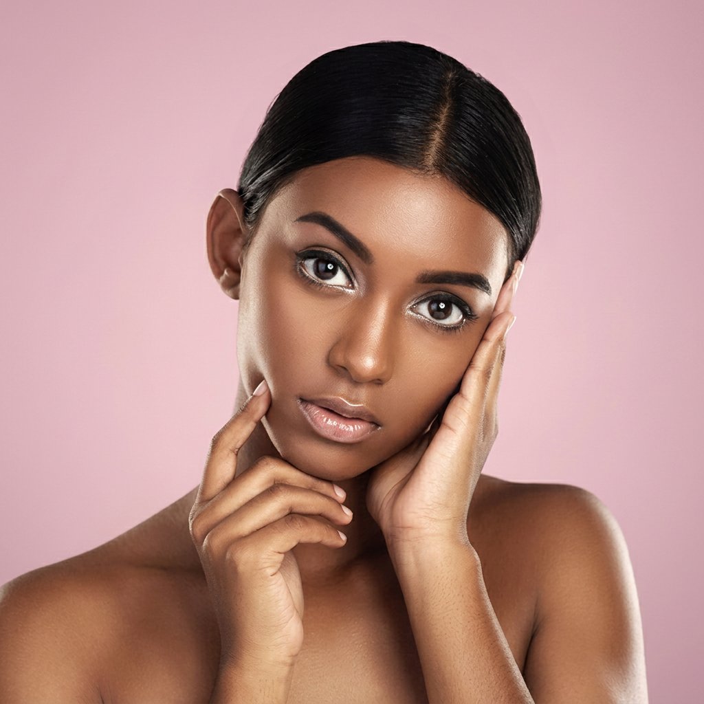 Facial deep cleansing in a luxury clinic setting